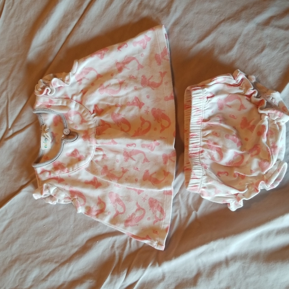 Carley Barley baby girl set, size 3-6 months